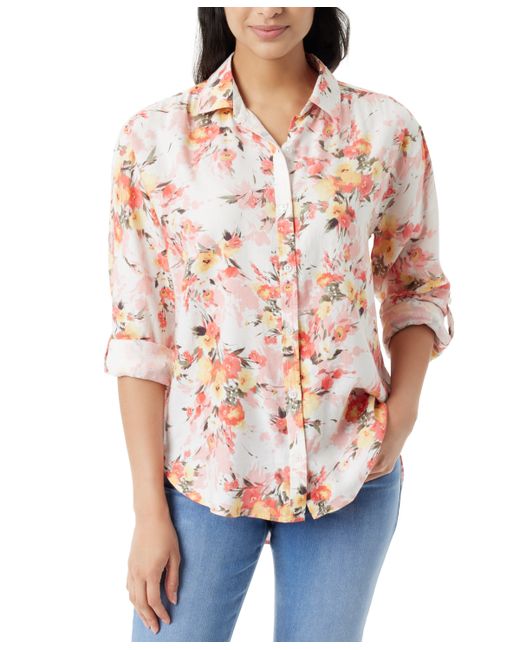 Gloria Vanderbilt Amanda Button-Front Shirt
