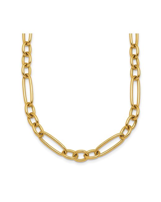 Diamond2Deal 18k Yellow Fancy Link Necklace