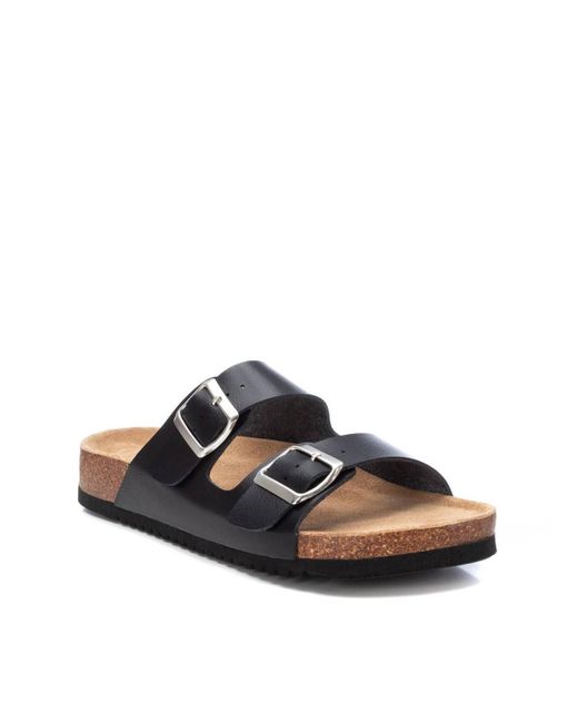 Xti Double Strap Buckle Sandals By