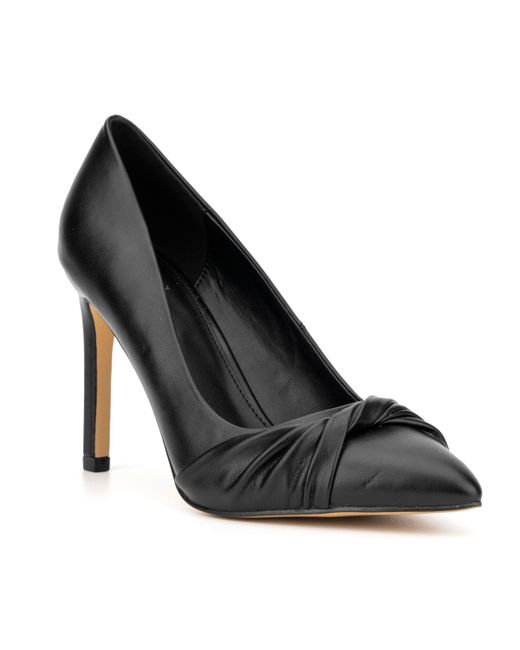 New York & Company Monique Knotted Pointy High Heels Pumps