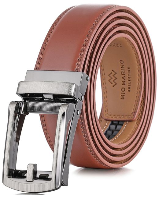 Mio Marino Bristle Leather Linxx Ratchet Belt