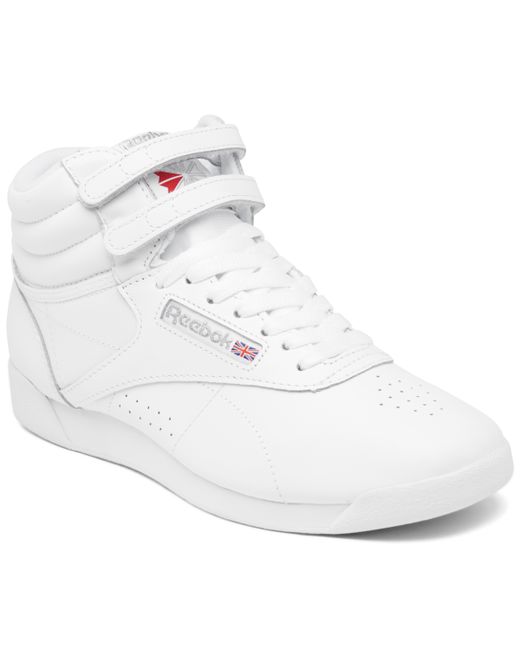 Reebok Freestyle High Top Casual Sneakers from Finish Line