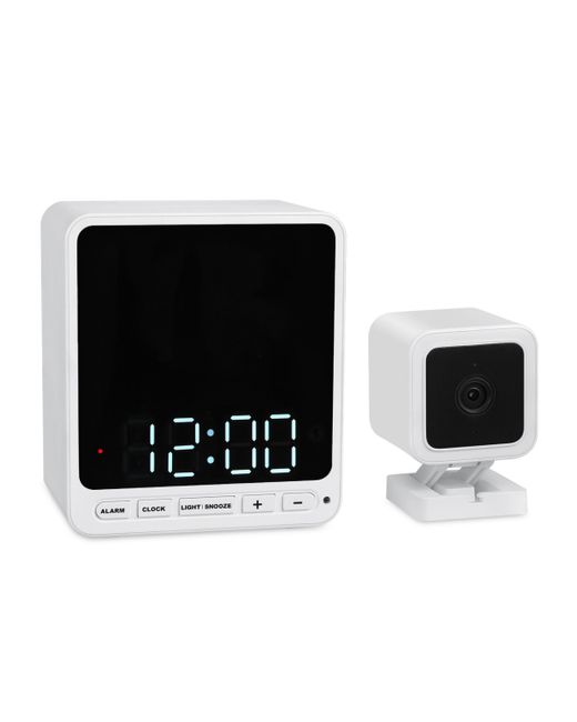 Wasserstein Alarm Clock Hidden Wyze Cam V3 Camera Case Compatible with Only Cover for Low-Key Placement
