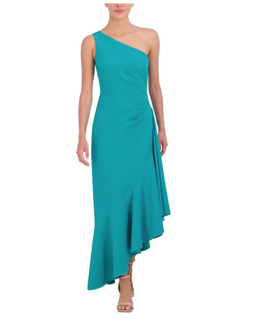 Eliza J Asymmetrical One-Shoulder Dress