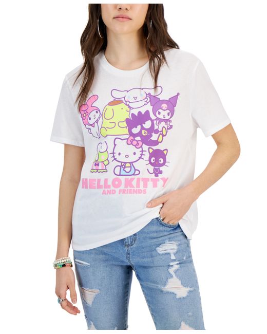 Love Tribe Juniors Hello Kitty And Friends Graphic T-Shirt