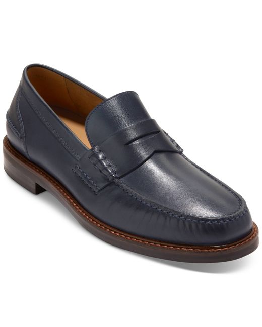 Cole Haan Pinch Prep Slip-On Penny Loafers Ch Dark Chocolate