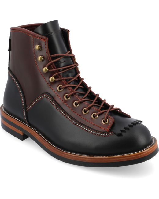 Taft 365 Model 007 Rugged Lace-Up Boots Cherry