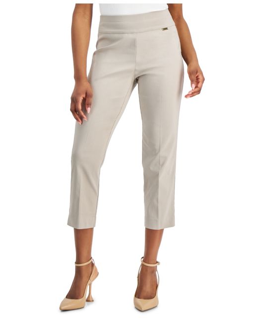I.N.C. International Concepts Petite Mid-Rise Crop Pants Created for