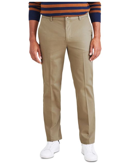 Dockers Signature Straight Fit Iron Free Pants with Stain Defender