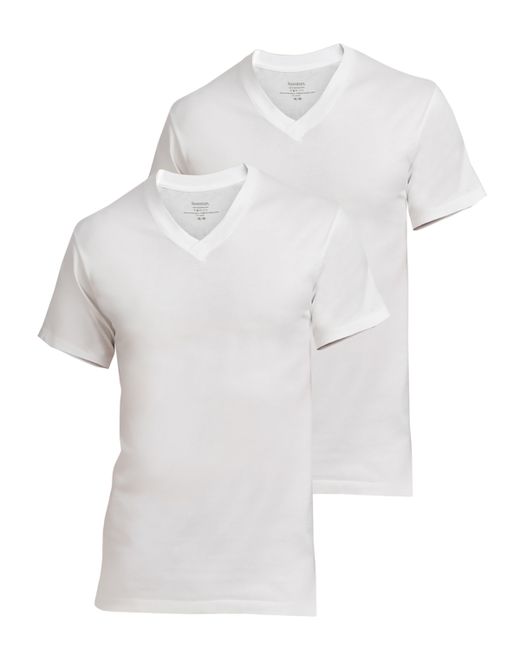 Stanfield's Supreme Cotton Blend V-Neck Undershirts Pack of 2
