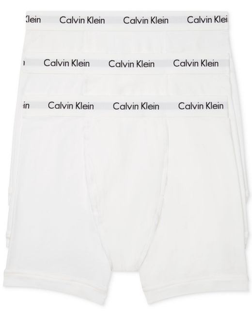 Calvin Klein 3-Pack Cotton Stretch Boxer Briefs Underwear