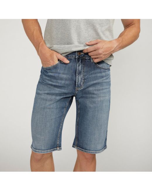 Silver Jeans Co. Jeans Co. Zac Relaxed Fit Denim 12-1/2 Shorts