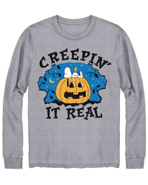 Airwaves Hybrid Creepin It Real Cookie Monster Halloween Long Sleeve T-shirt