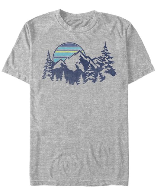 Fifth Sun Generic Additude Mount Range Short Sleeve T-shirt