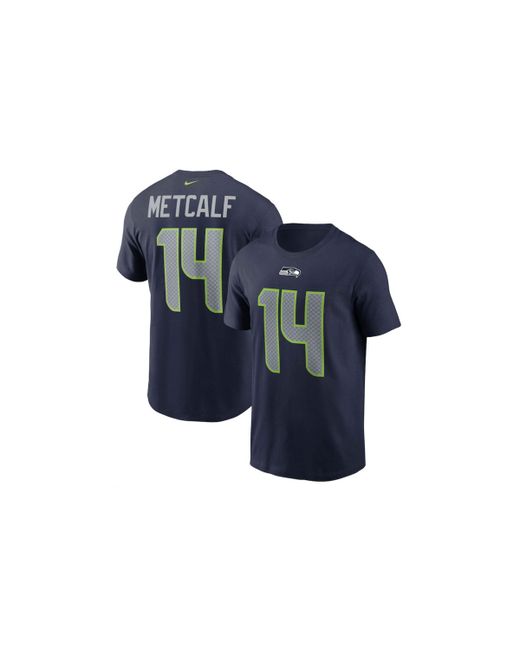 Nike Seattle Seahawks Pride Name and Number Wordmark T-Shirt D.k. Metcalf