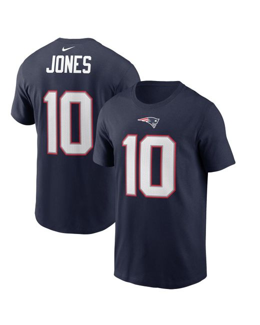 Nike Mac Jones New England Patriots 2021 Nfl Draft First Round Pick Player Name Number T-shirt