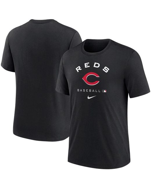 Nike Cincinnati Reds Authentic Collection Tri-Blend Performance T-shirt
