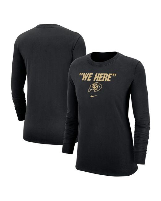 Nike Colorado Buffaloes We Here Core Long Sleeve T-shirt