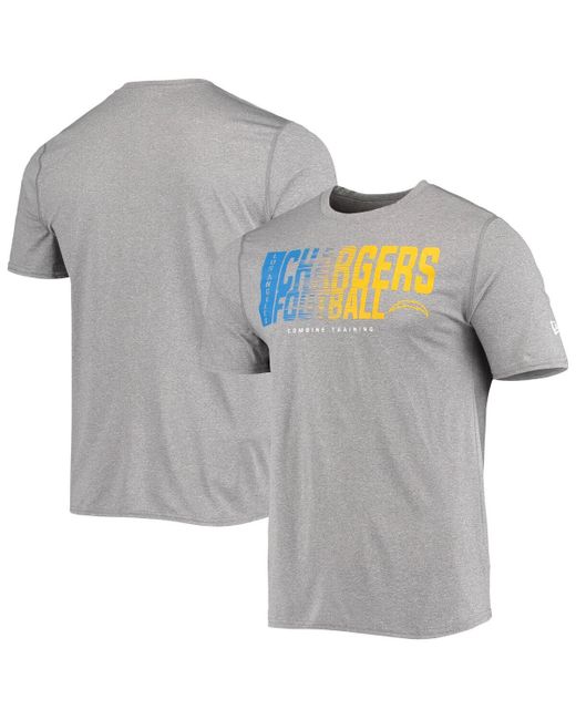 New Era Los Angeles Chargers Combine Authentic Game On T-shirt