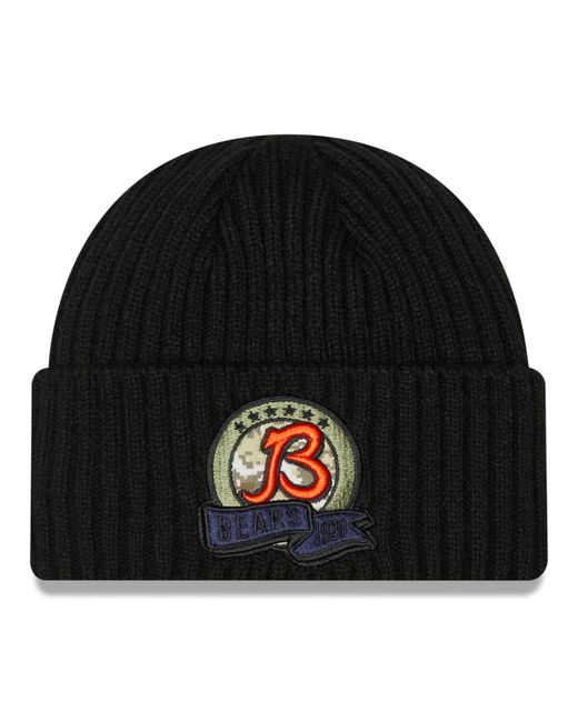 New Era Chicago Bears 2022 Salute To Service Knit Hat