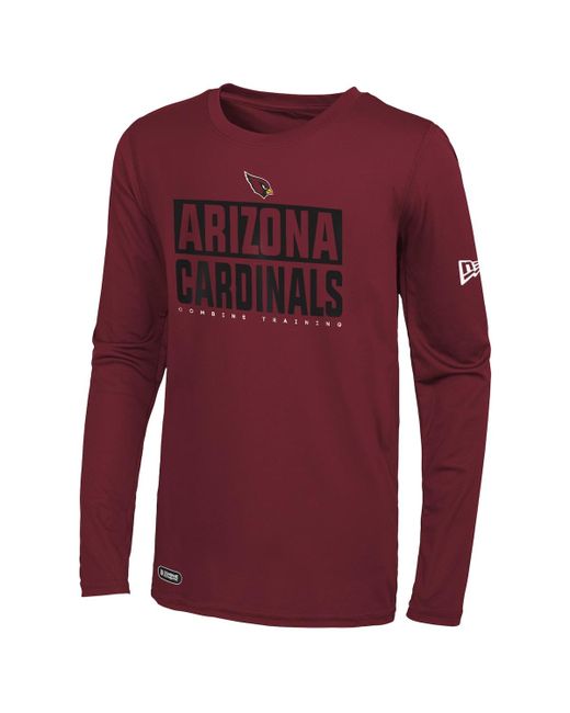 New Era Arizona Cardinals Combine Authentic Offsides Long Sleeve T-shirt