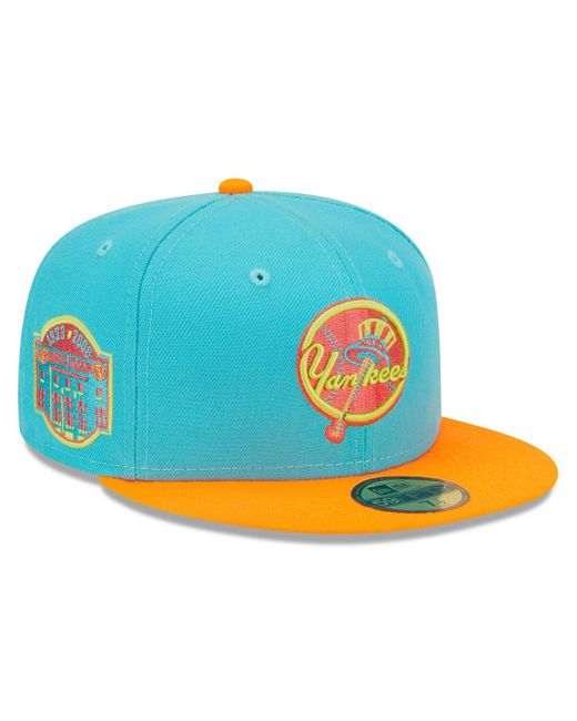 New Era Orange New York Yankees Vice Highlighter 59FIFTY Fitted Hat