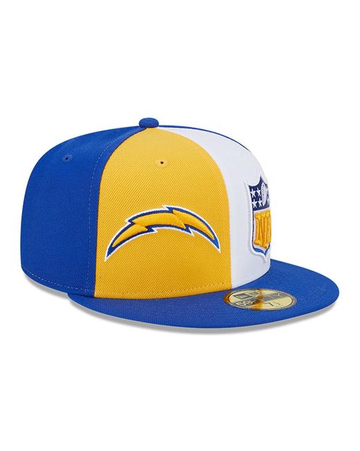 New Era Blue Los Angeles Chargers 2023 Sideline 59FIFTY Fitted Hat