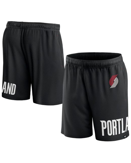Fanatics Portland Trail Blazers Free Throw Mesh Shorts