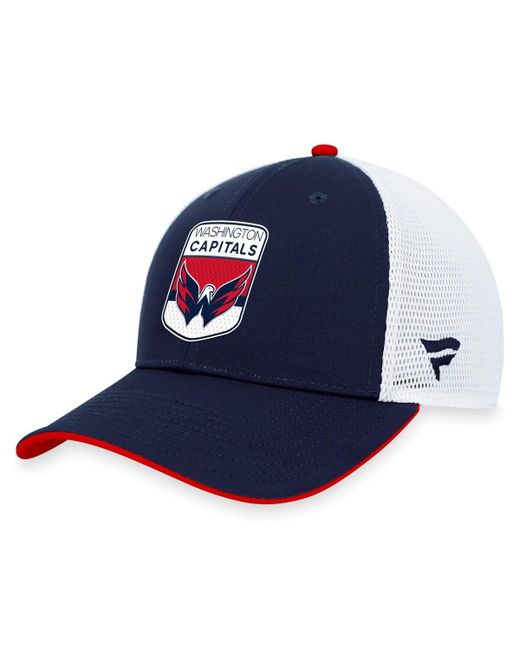 Fanatics Washington Capitals 2023 Nhl Draft On Stage Trucker Adjustable Hat