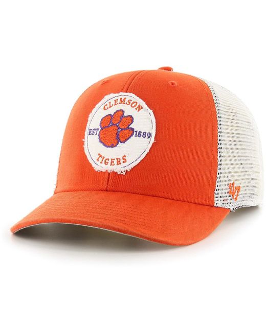 '47 Brand Clemson Tigers Howell Mvp Trucker Snapback Hat