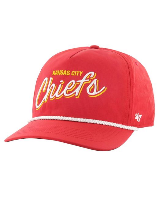 '47 Brand 47 Brand Kansas City Chiefs Fairway Hitch Brrr Adjustable Hat