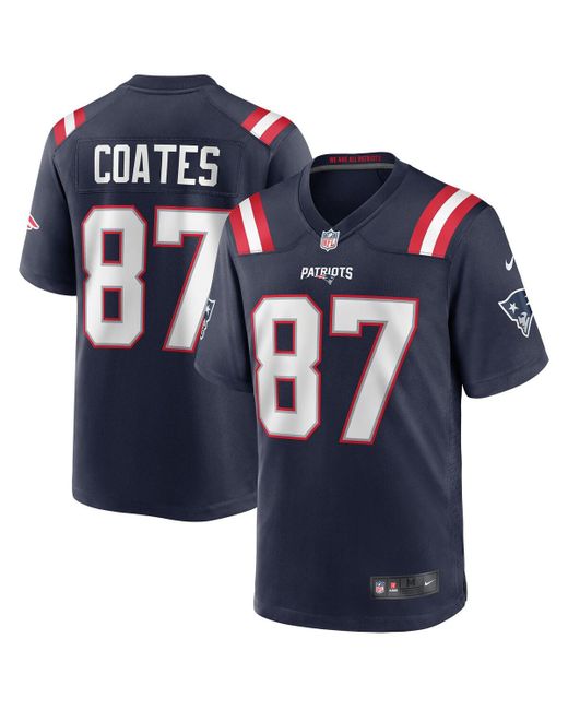 Nike Ben Coates New England Patriots Game Retired Player Jersey