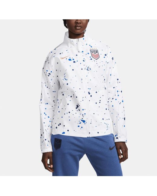 Nike Uswnt Team Anthem Performance Full-Zip Jacket