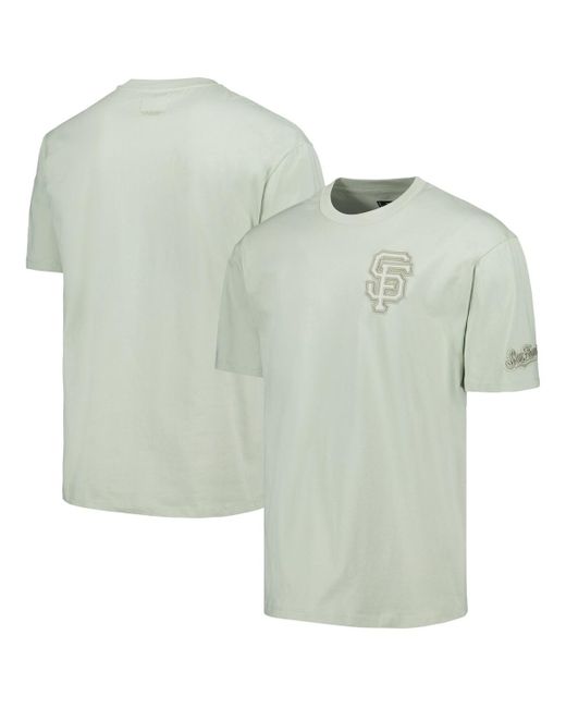 Pro Standard San Francisco Giants Neutral Cj Dropped Shoulders T-shirt