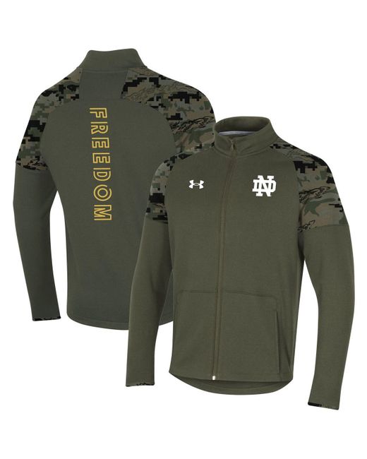 Under Armour Notre Fighting Irish Freedom Full-Zip Fleece Jacket