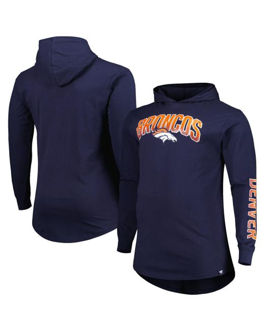 Fanatics Denver Broncos Big and Tall Front Runner Pullover Hoodie