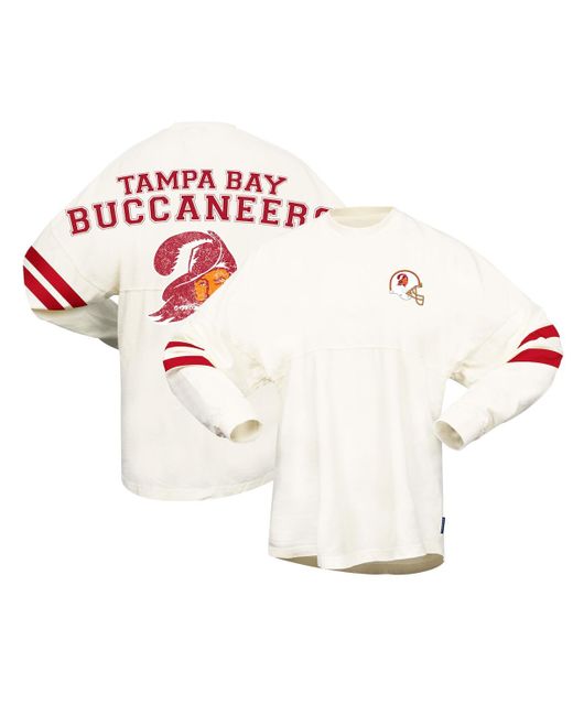 Spirit Jersey Distressed Tampa Bay Buccaneers Gridiron Classics Retro T-shirt