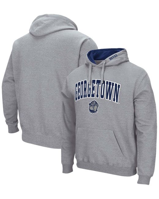 Colosseum Georgetown Hoyas Arch and Logo Pullover Hoodie