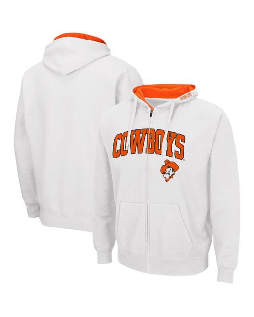 Colosseum Oklahoma State Cowboys Arch and Logo 3.0 Full-Zip Hoodie