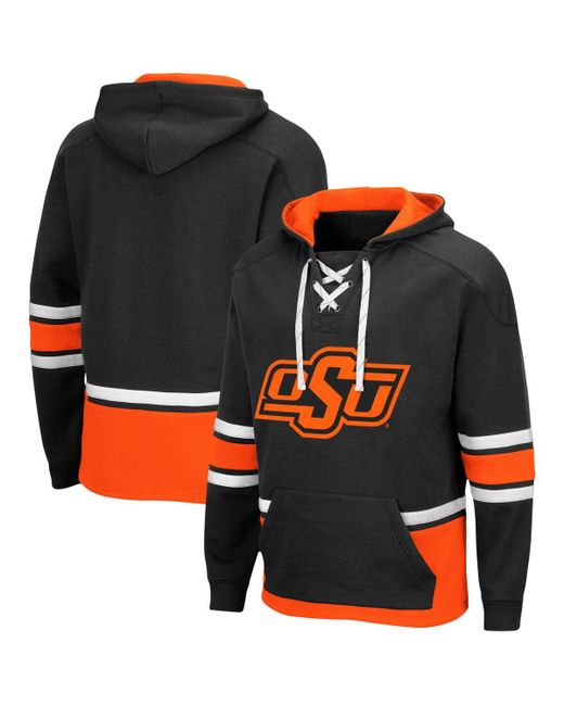 Colosseum Oklahoma State Cowboys Lace Up 3.0 Pullover Hoodie