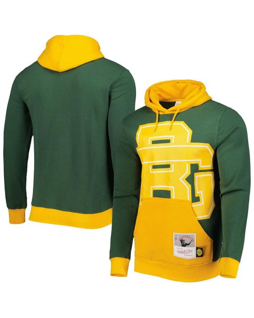 Mitchell & Ness Bay Packers Big Face 5.0 Pullover Hoodie