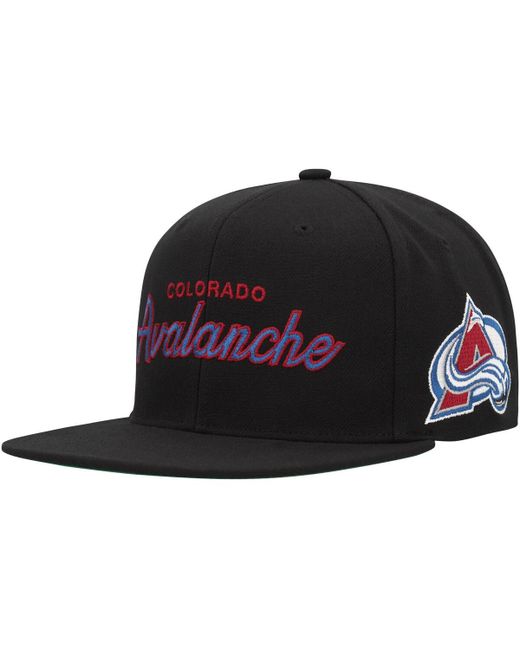 Mitchell & Ness Colorado Avalanche Core Team Script 2.0 Snapback Hat
