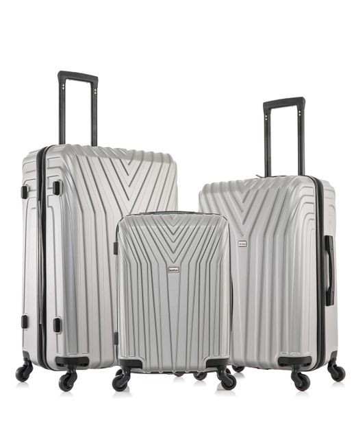 InUSA Vasty Lightweight Hardside Spinner Luggage Set 3 piece