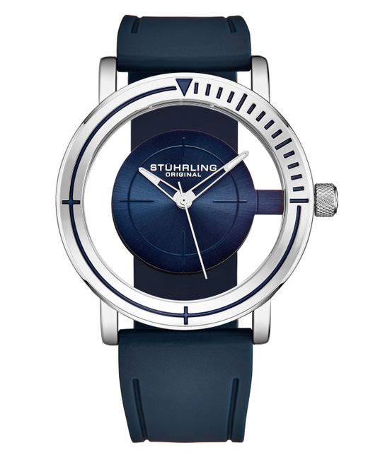 Stuhrling Rubber Silicone Strap Watch 42mm