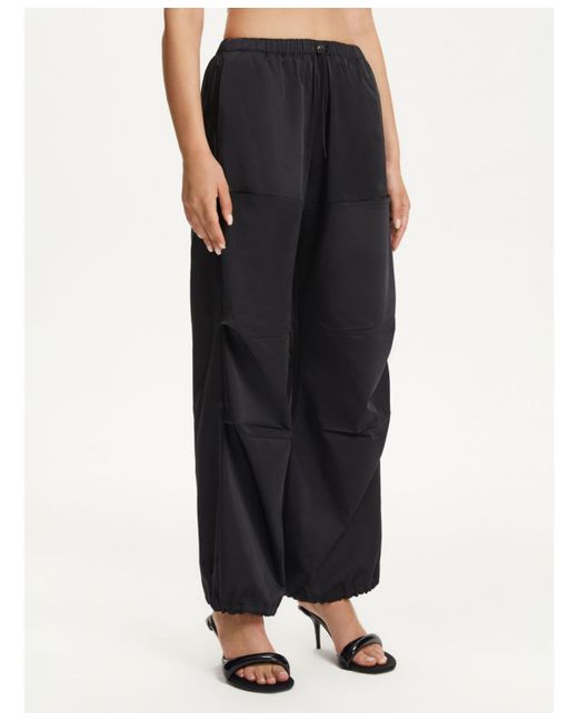 Nocturne Pleated Satin Loose Fit Pants