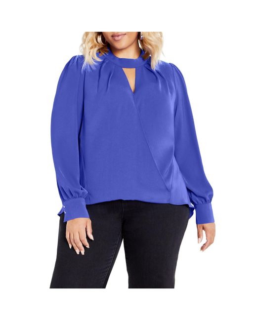 City Chic Plus Blakely Top