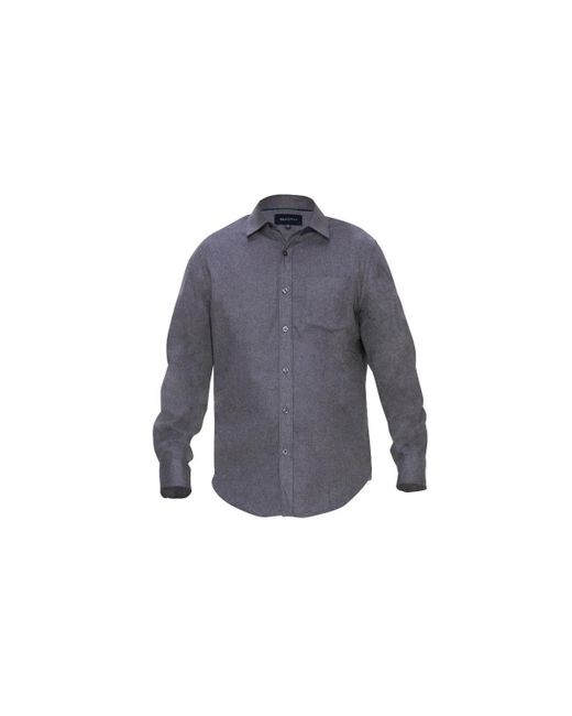 Braveman Button Down Classic Fit Flannel Shirt