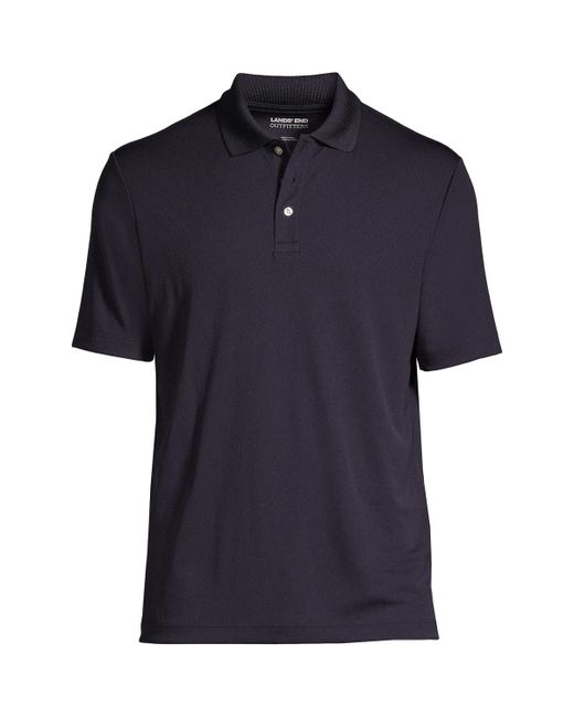 Lands' End School Uniform Tall Short Sleeve Solid Active Polo Shirts