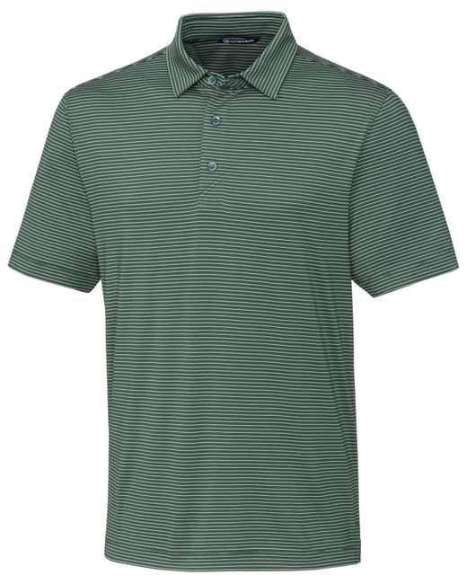 Cutter and Buck Forge Pencil Stripe Stretch Big and Tall Polo Shirt