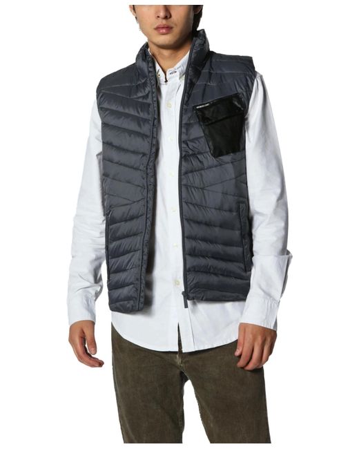 Members Only Puffer Vest Jacket